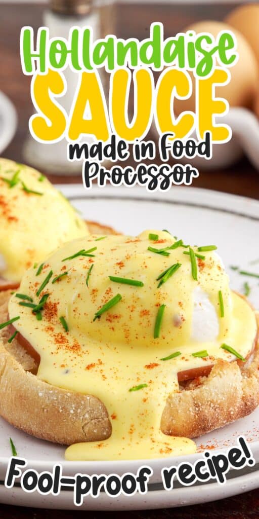 Classic eggs Benedict topped with foolproof hollandaise sauce.
