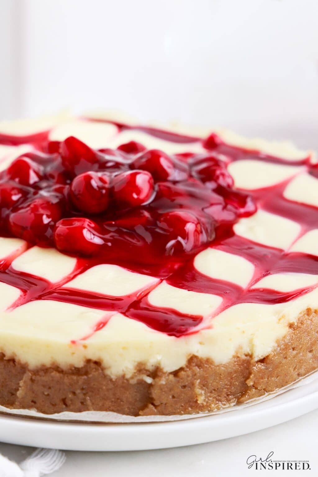 Cherry Cheesecake - girl. Inspired.