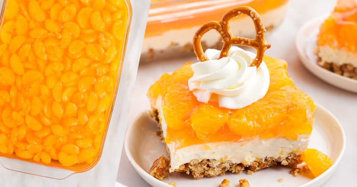 Orange Pretzel Salad